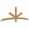 Ekena Millwork Alberta Smooth Timber Gable Bracket, Western Red Cedar, 84"W x 28"H x 1 1/2"D x 3 1/2"F, 8/12 Pitch GBW084X28X0204ALB00SWR - alternate 4